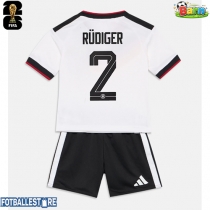 Tyskland Antonio Rudiger #2 Hjemmedraktsett Barn VM 2026 Kortermet (+ Korte bukser)